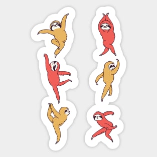 Ballet Sloth Sticker